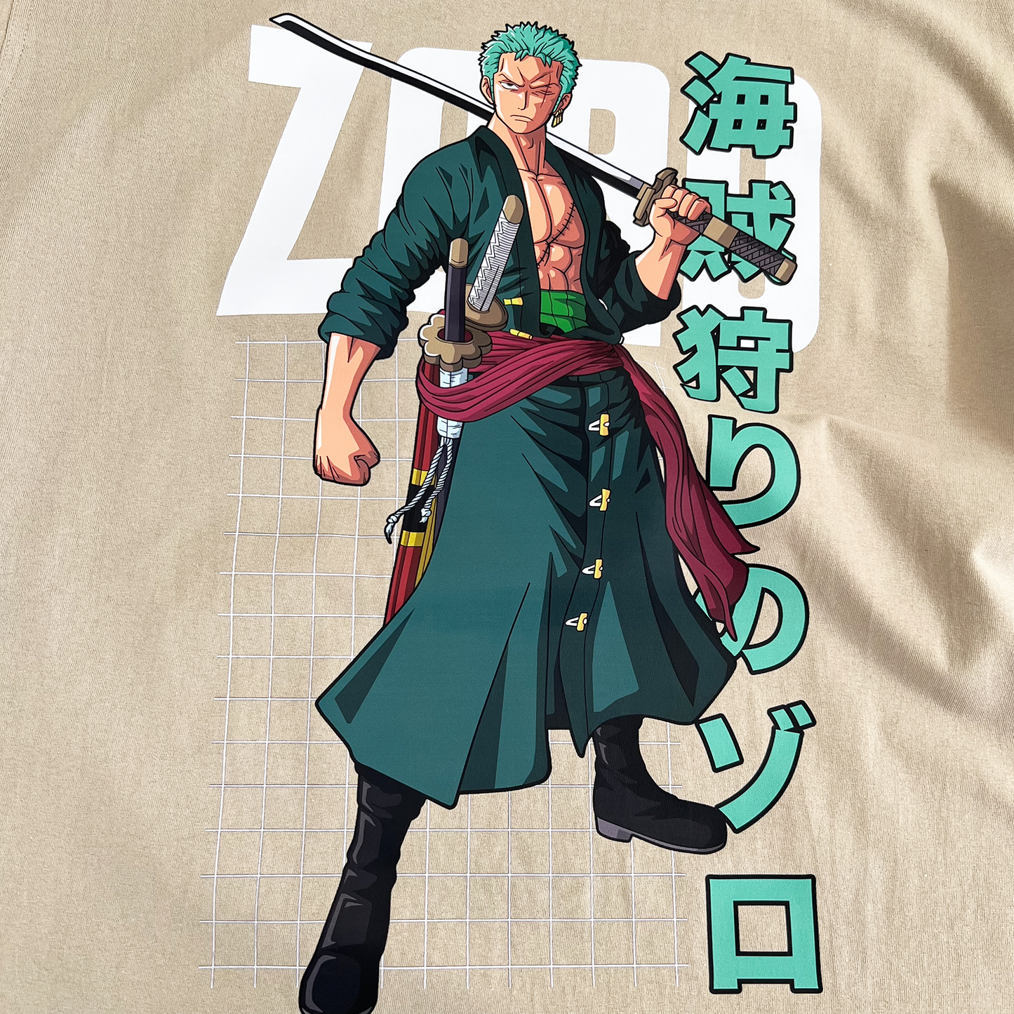 Zoro Tee #2 (Beige)