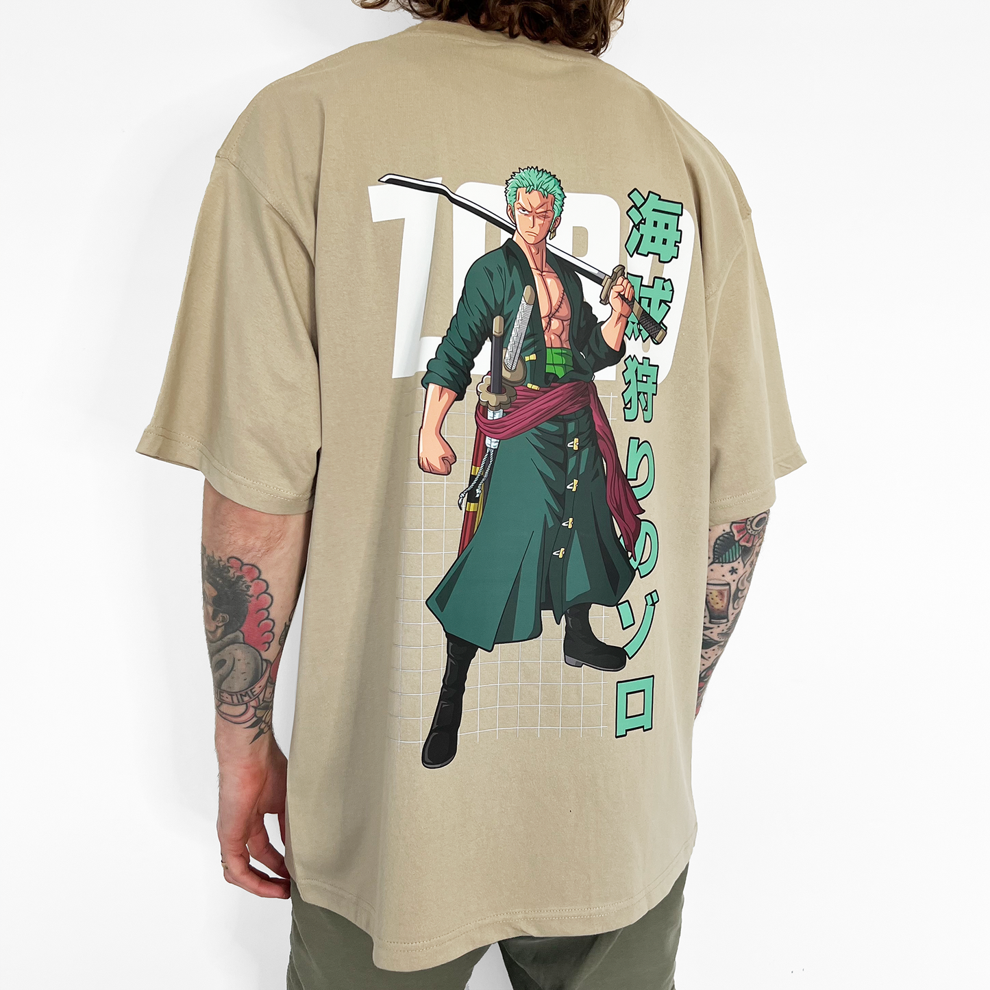 Zoro Tee #2 (Beige)