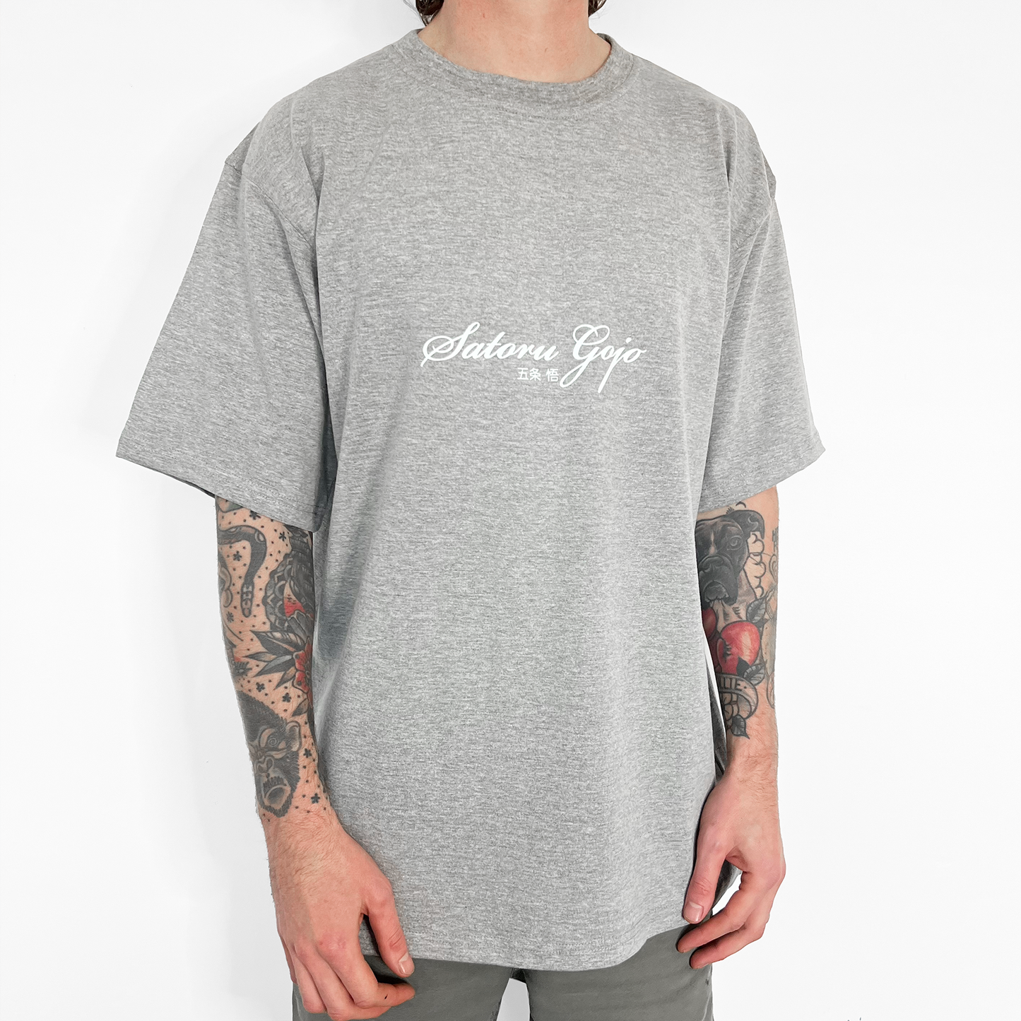 Gojo Tee #2 (Heather Grey)