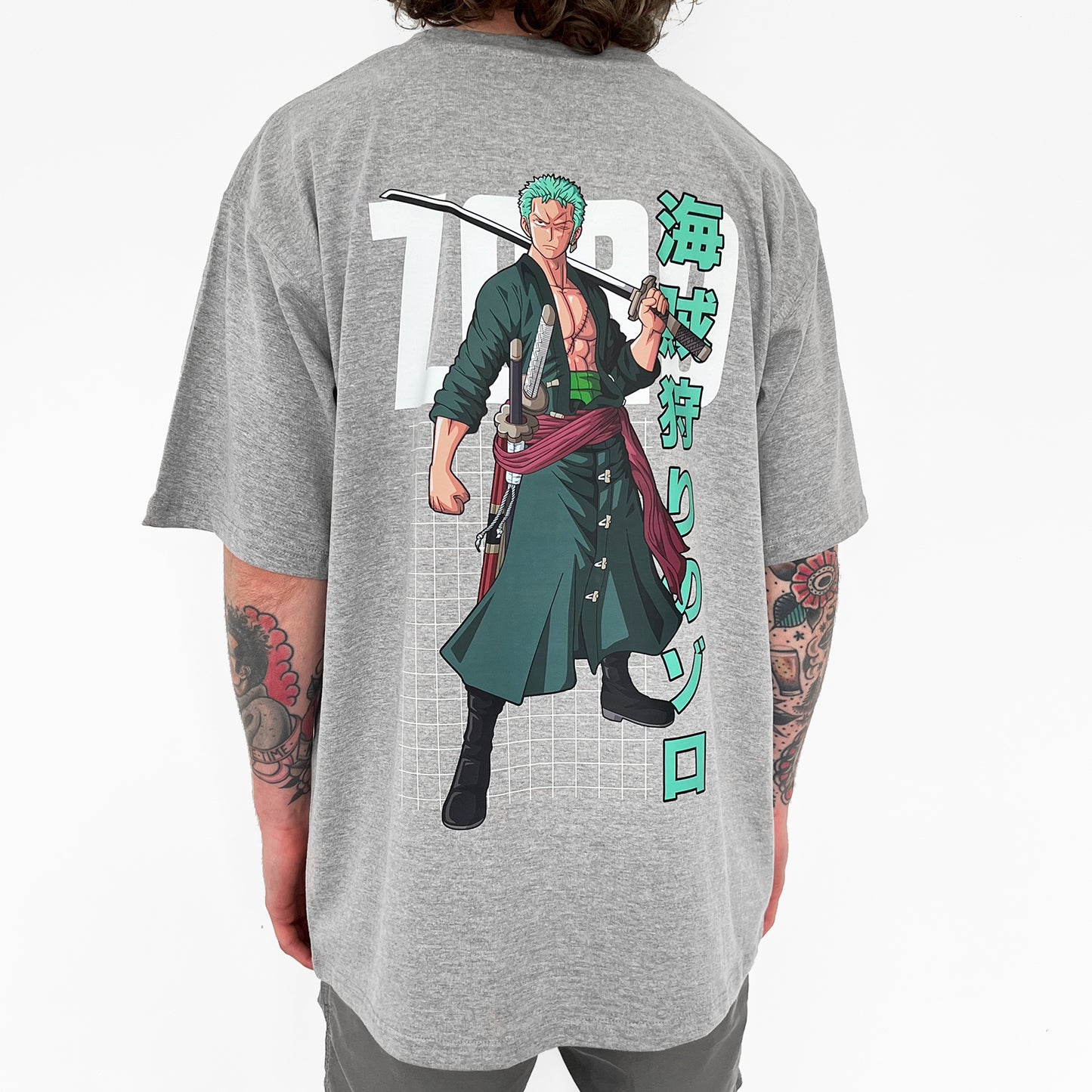 Zoro Tee #2 (Heather Grey)