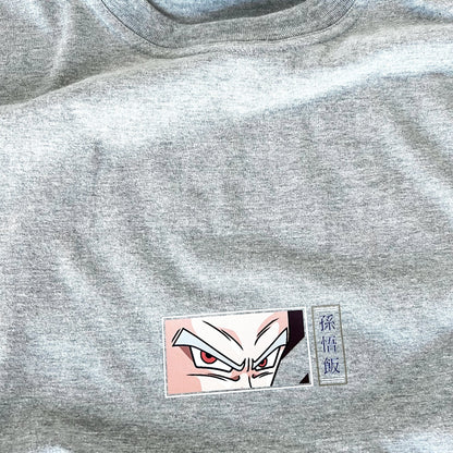 Beast Gohan Tee (heather grey) - mangastreetwear