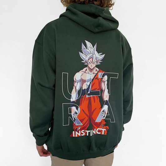 UI Goku Hoodie (Bottle Green)