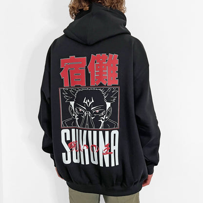 Sukuna Hoodie - mangastreetwear