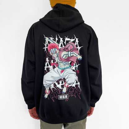 Akaza Hoodie - mangastreetwear