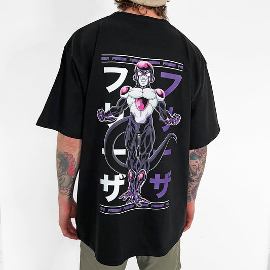 Black Frieza Tee - mangastreetwear