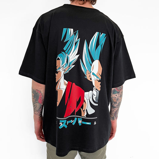 Goku and Vegeta Tee - mangastreetwear