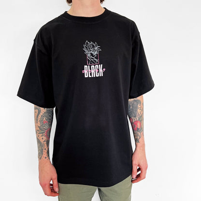 Goku Black SSJ Rose Tee - mangastreetwear