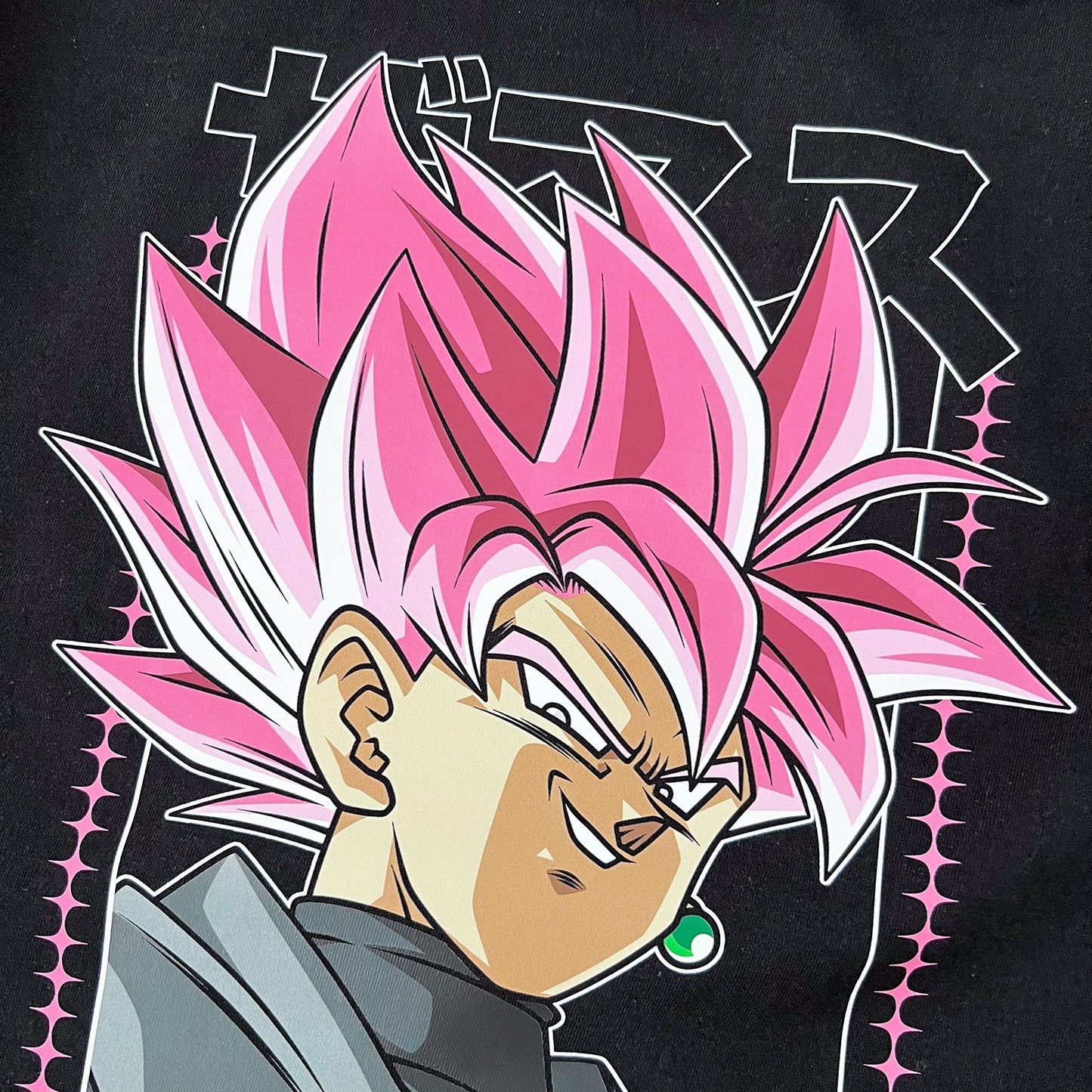 Goku Black SSJ Rose Tee - mangastreetwear