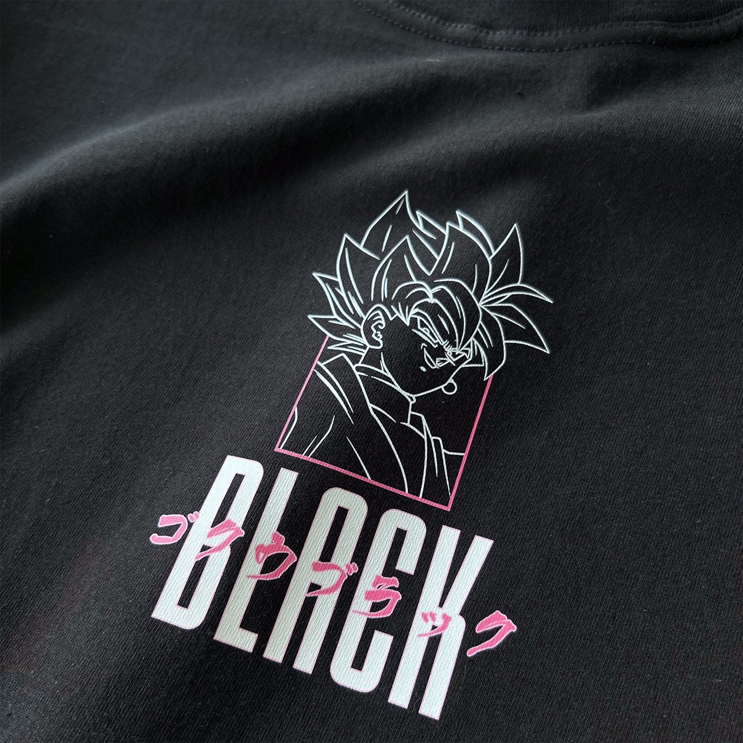 Goku Black SSJ Rose Tee - mangastreetwear