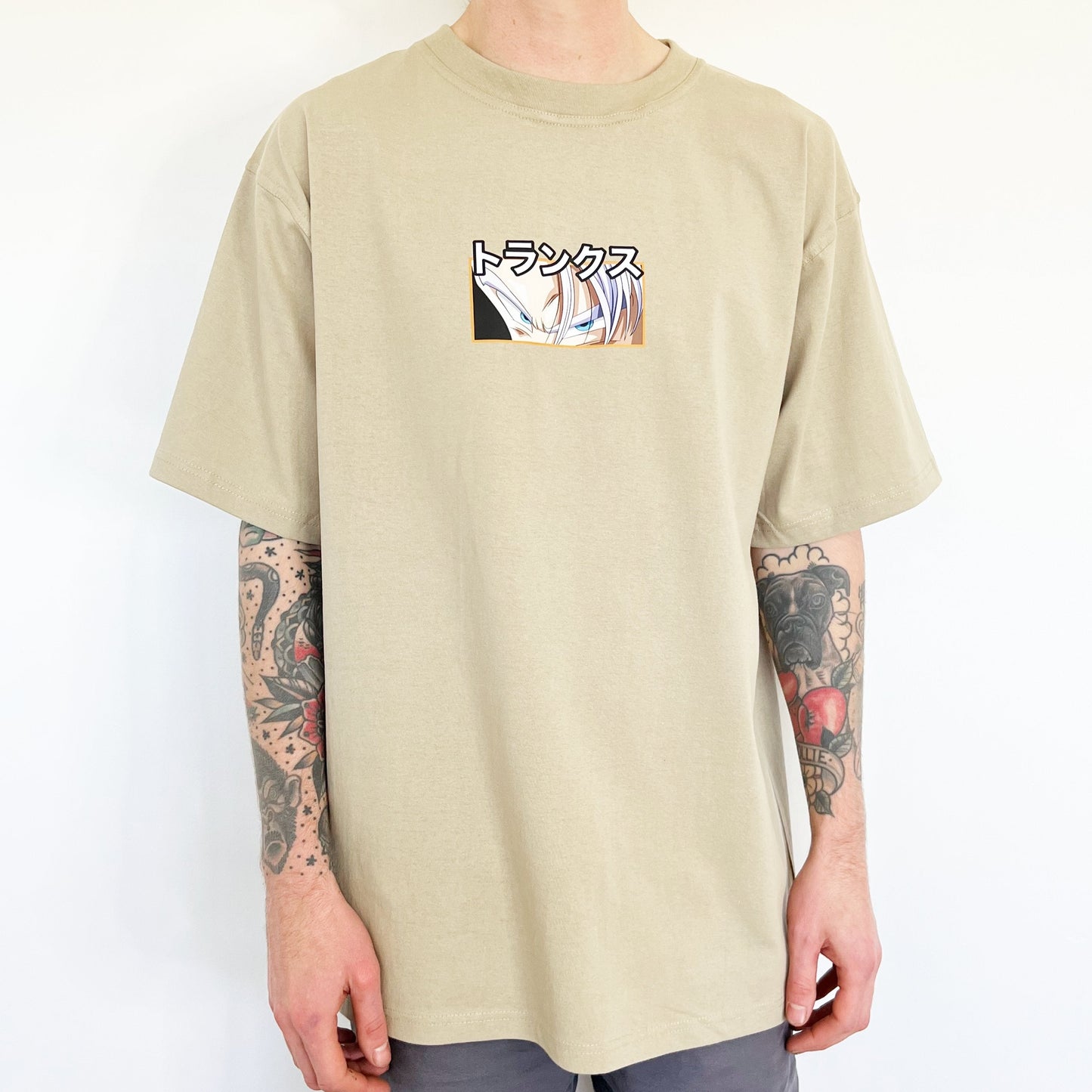 Kid Trunks Tee (beige) - mangastreetwear