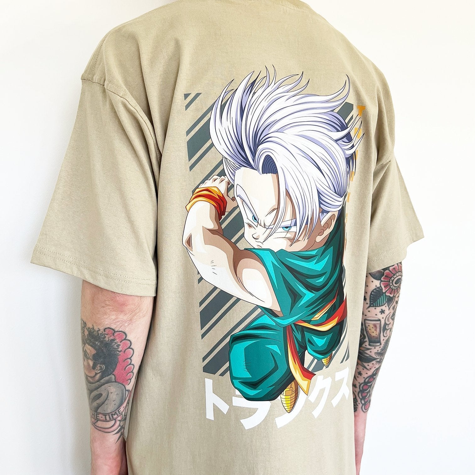 Kid Trunks Tee (beige) - mangastreetwear