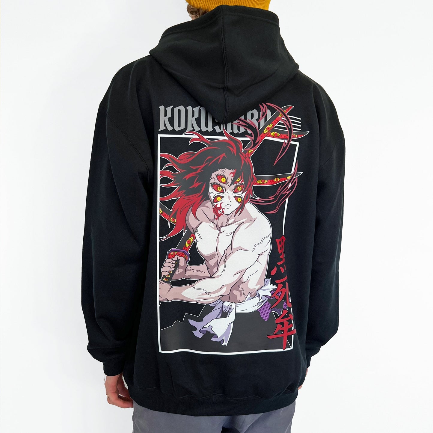 Kokushibo Hoodie - mangastreetwear