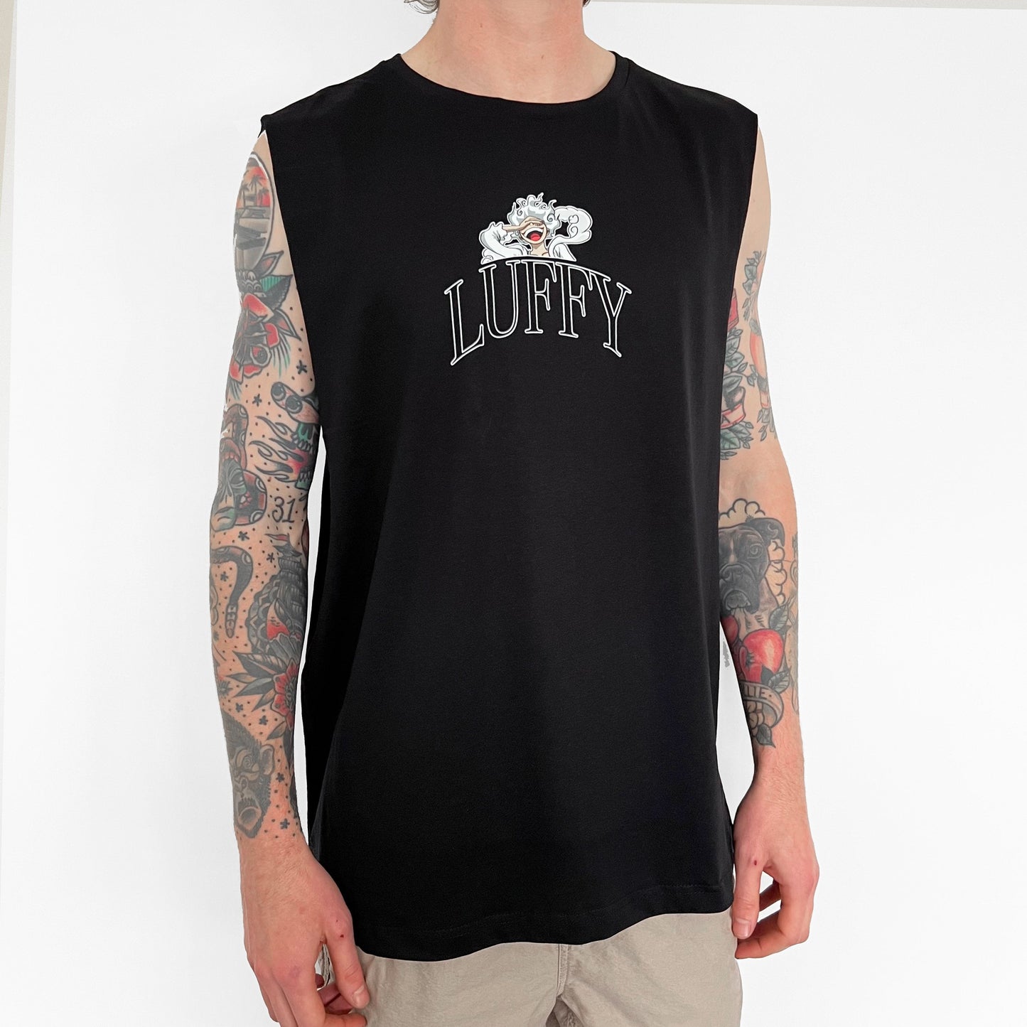 Luffy Tank - mangastreetwear