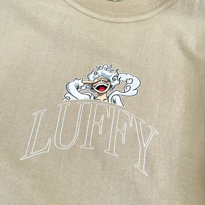 Luffy Tee (beige) - mangastreetwear