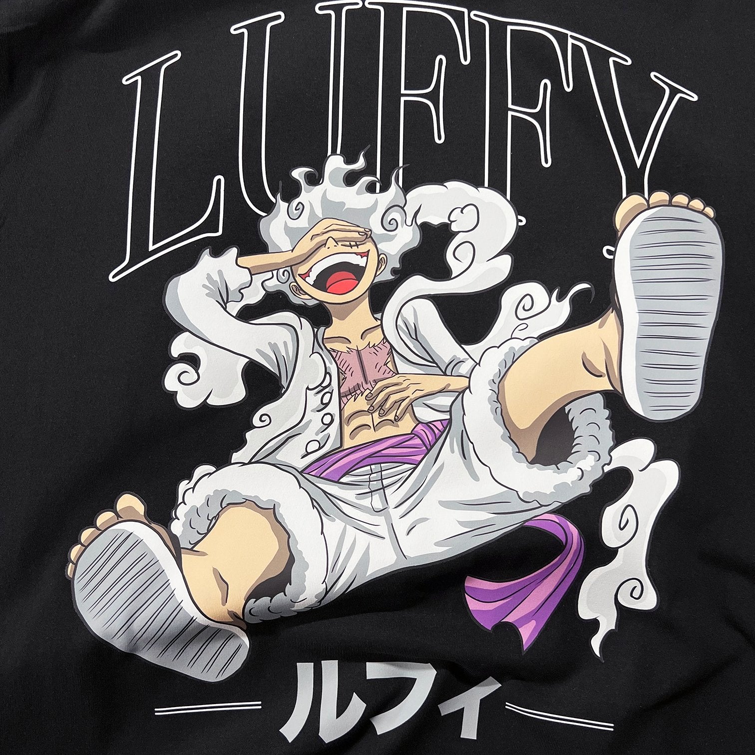 Luffy Tee (front print) - mangastreetwear