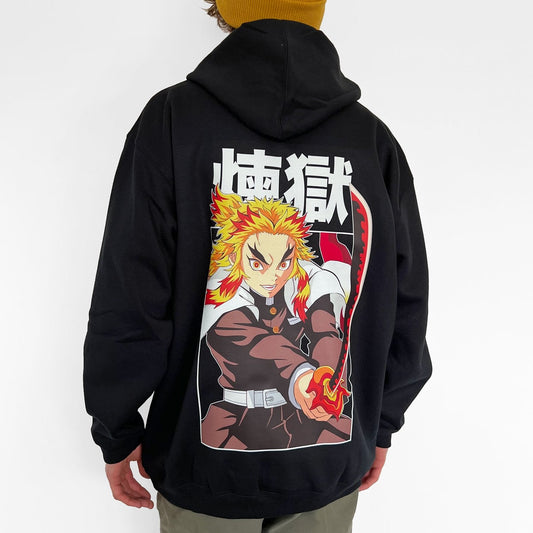 Rengoku Hoodie - mangastreetwear