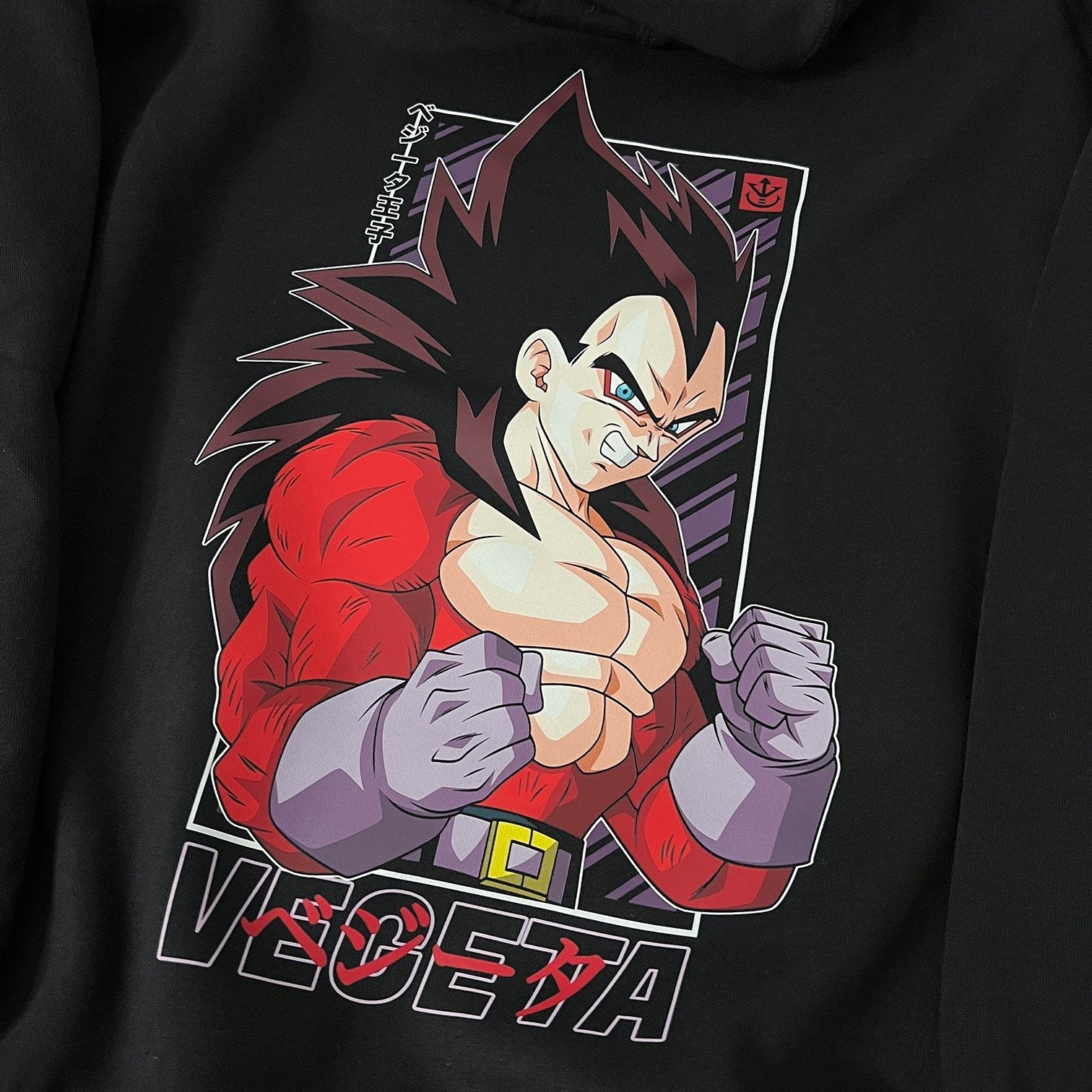 SSJ4 Vegeta Hoodie - mangastreetwear